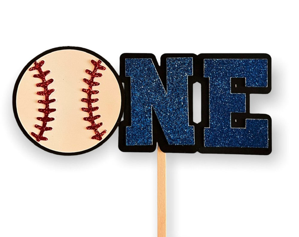 Baseball Cake Topper