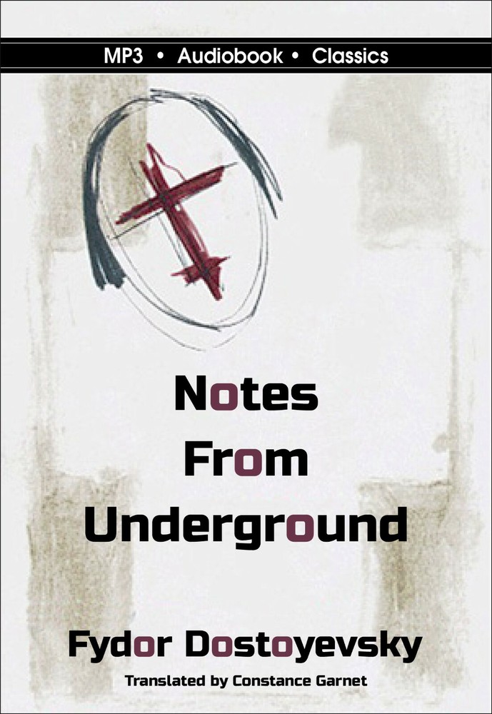 Notes from Underground - Unabridged MP3 CD Audiobook in DVD case