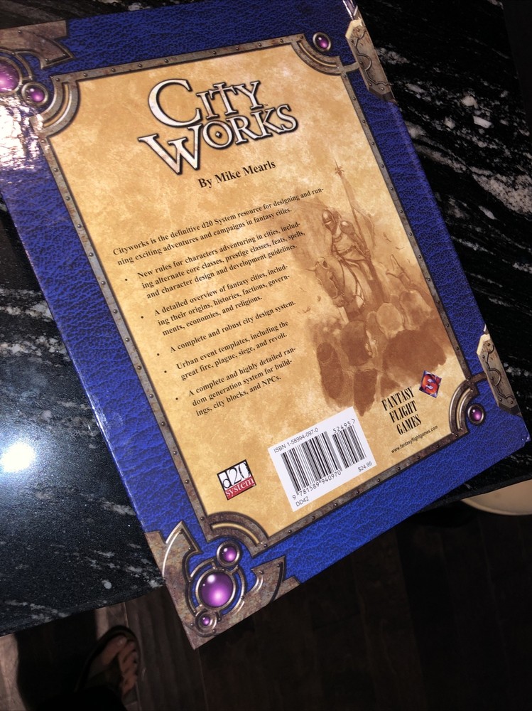 FFG Legends & Lairs City Works VG+