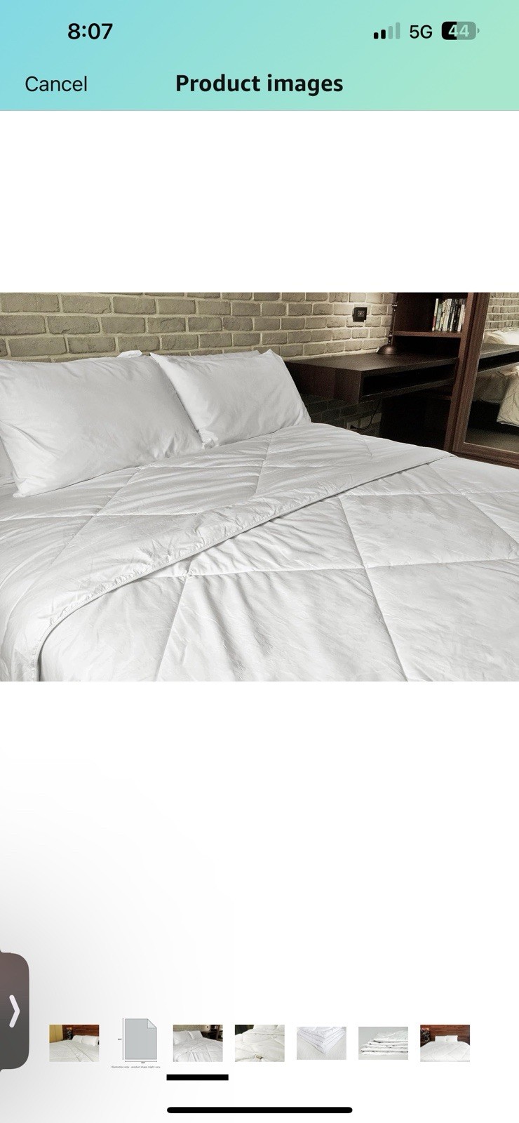 Down Alternative Duvet Comforter 100% Peruvian Alpaca