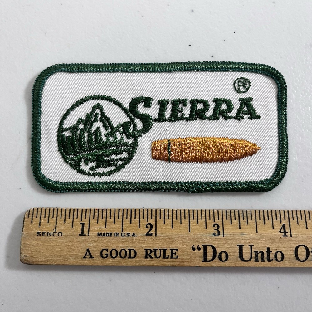 Vintage Sierra Embroidered Patch New