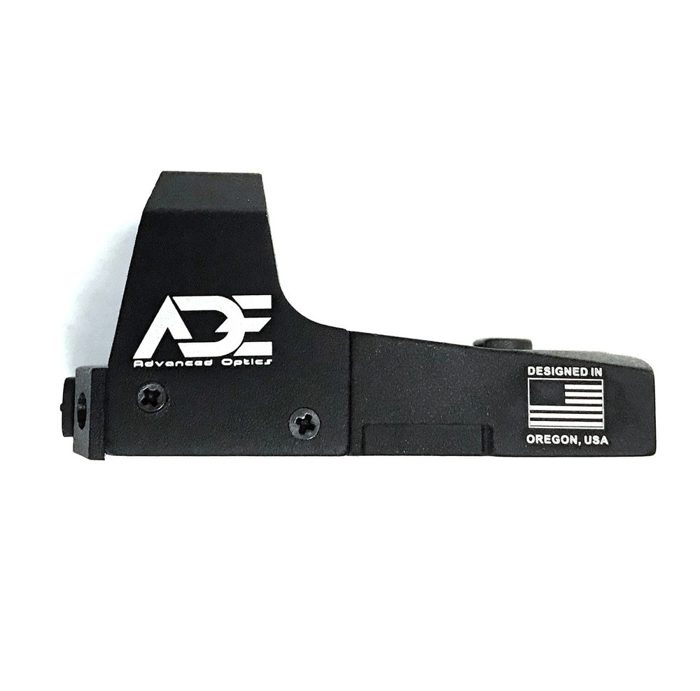 ADE Advanced Optics RD3-006B Mini Reflex Micro Green Dot Sight, 3 MOA, Black