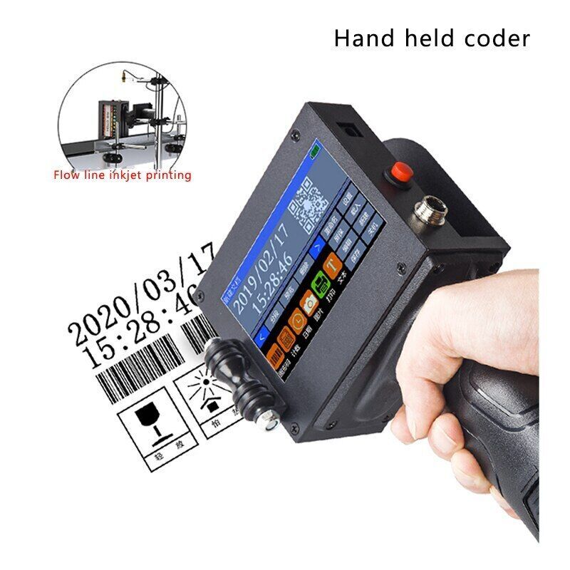 Hand-held Inkjet Printer Auto Conveyor Intelligent Printer Production Date