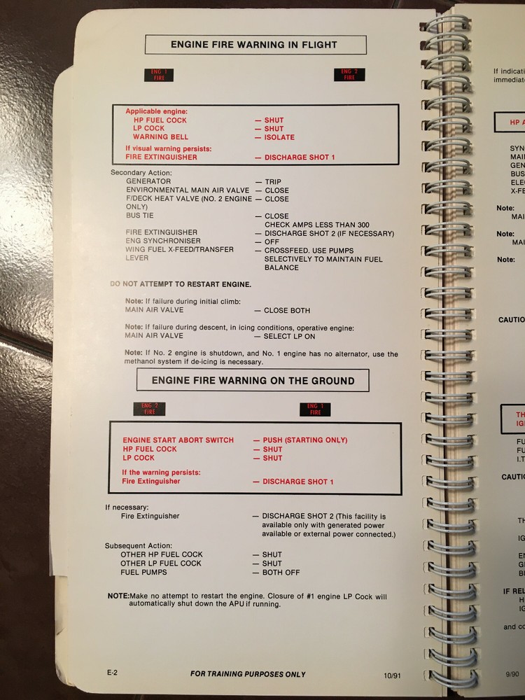HS-125/700 Training Checklist Manual