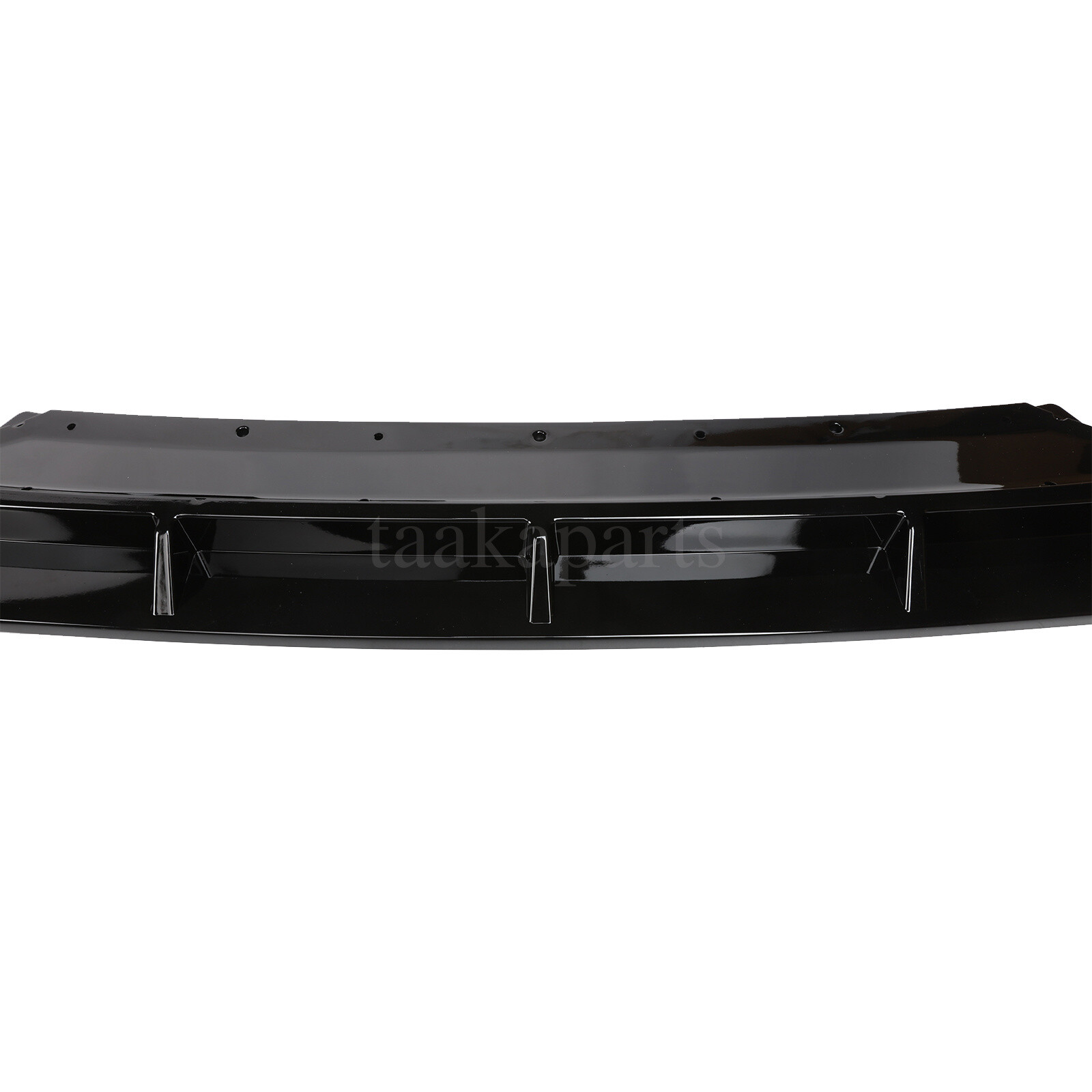 Glossy Black Front Bumper Lip Splitter Spoiler For Honda Accord Sport 18-20