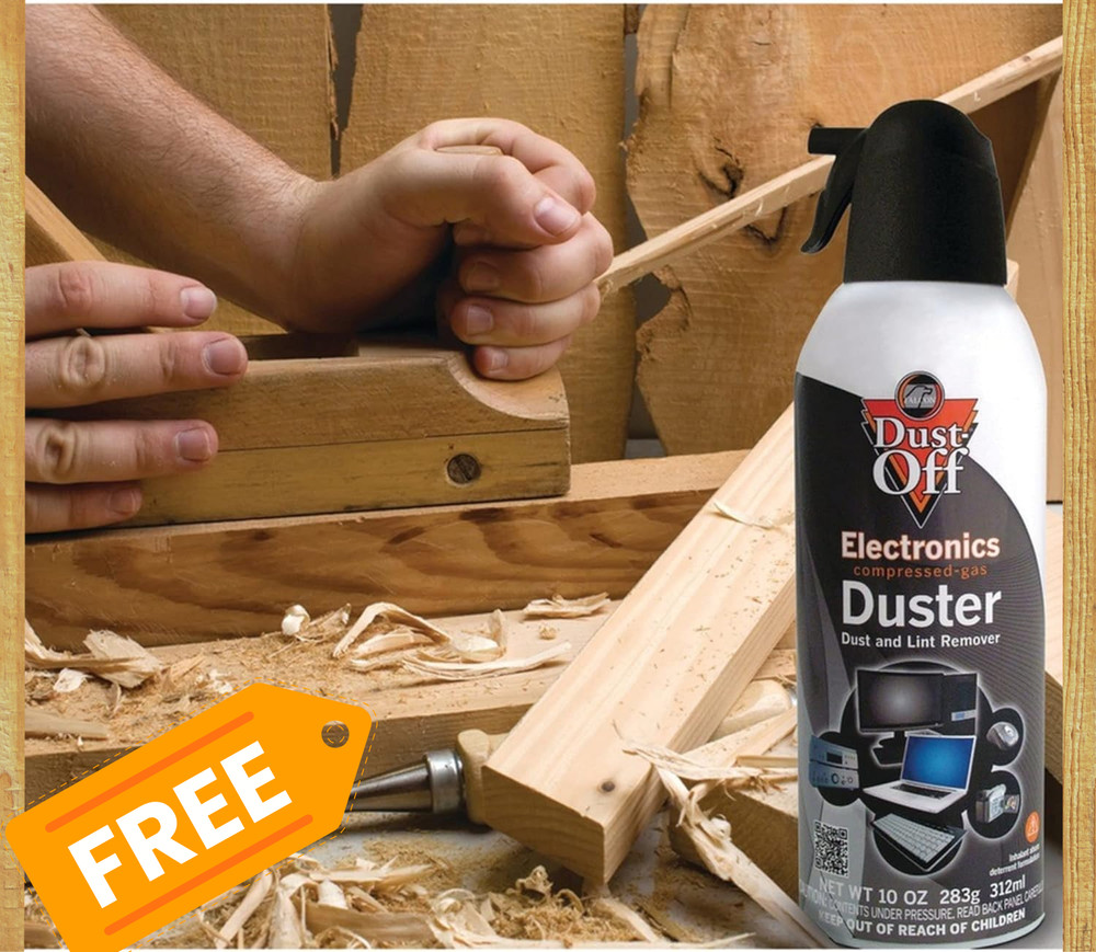 Falcon Compressed Air Gas Duster, 3-Pack 10oz – Computer, Keyboard & Electronics