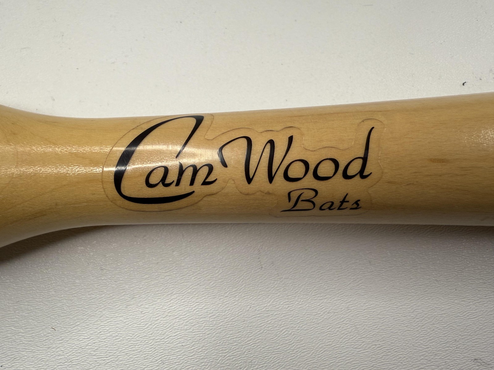 CamWood Hands-n-Speed Trainer Wood Baseball Bat Frank Gregory Lizard Skins Grip