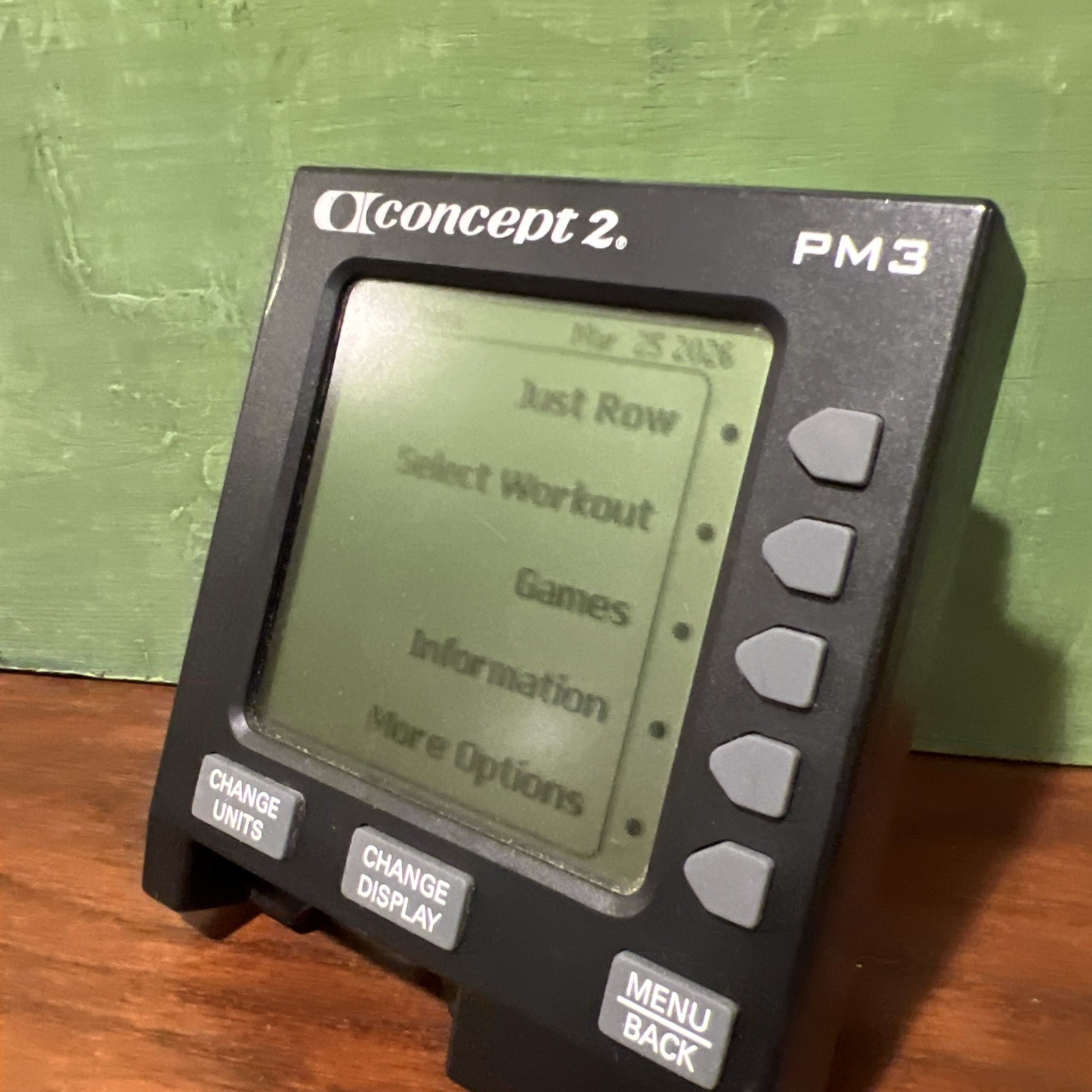 Concept2 C2 PM3 Erg Rowing Row Monitor Screen Display Concept 2