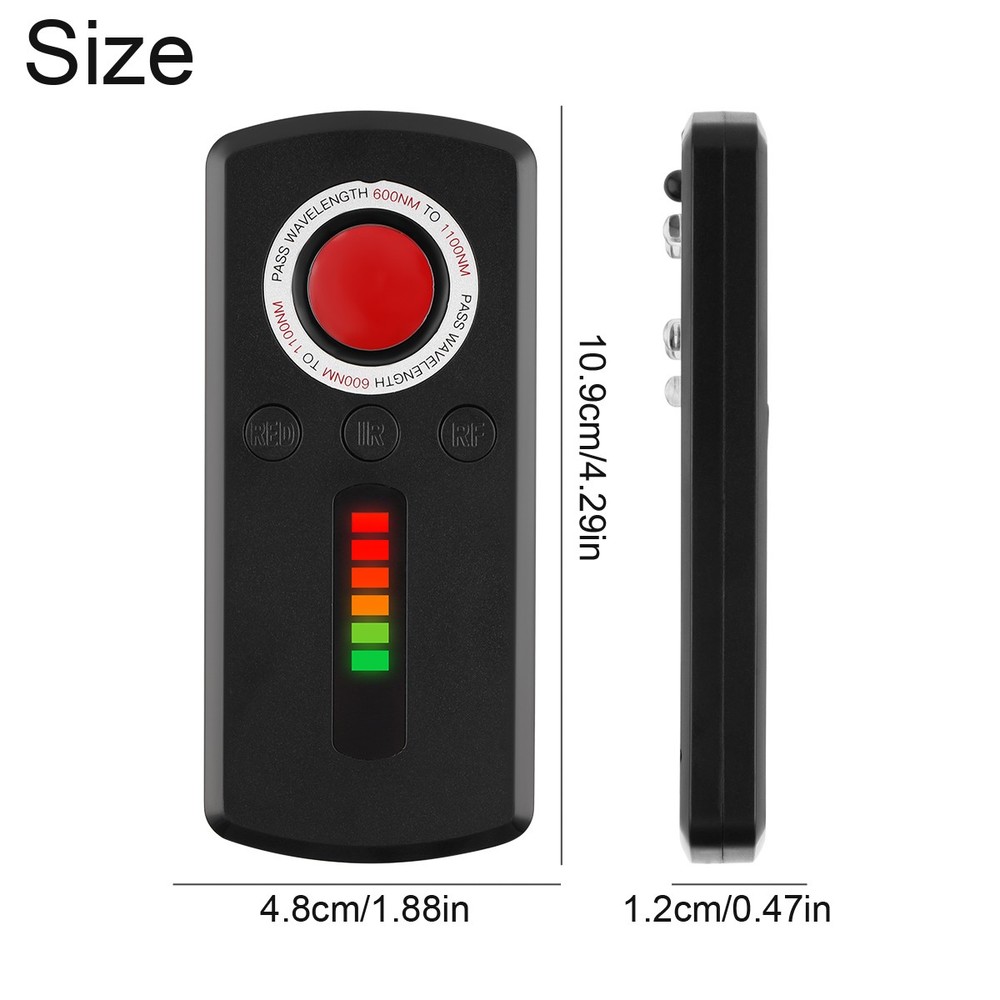 Mini GPS Tracker Scanner Finder Device Anti-Spy Hidden Camera Wireless Detector