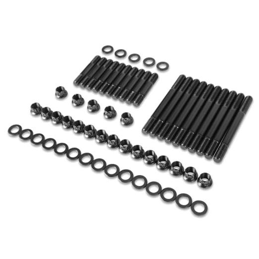 Front 12-Point Cylinder Head Studs Compatible with Windsor Small Block 5.8L