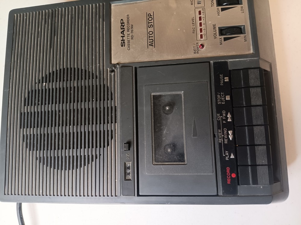 Vintage Sharp RD-767AV Cassette Player/Recorder