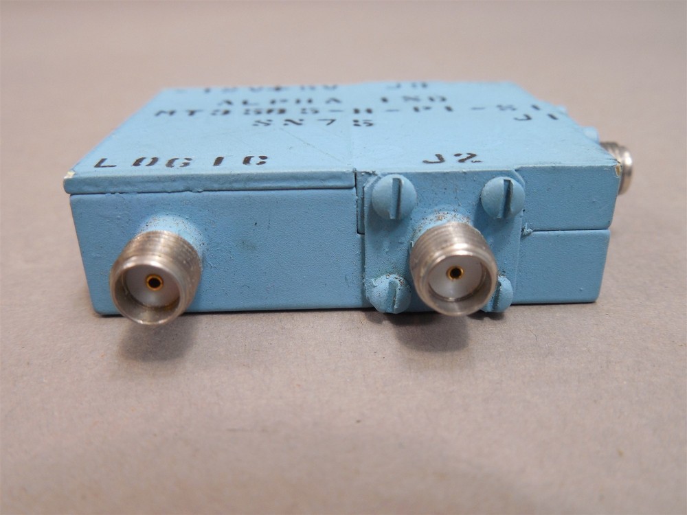 Alpha MT3585-H-PI-SI Microwave RF Switch NEW