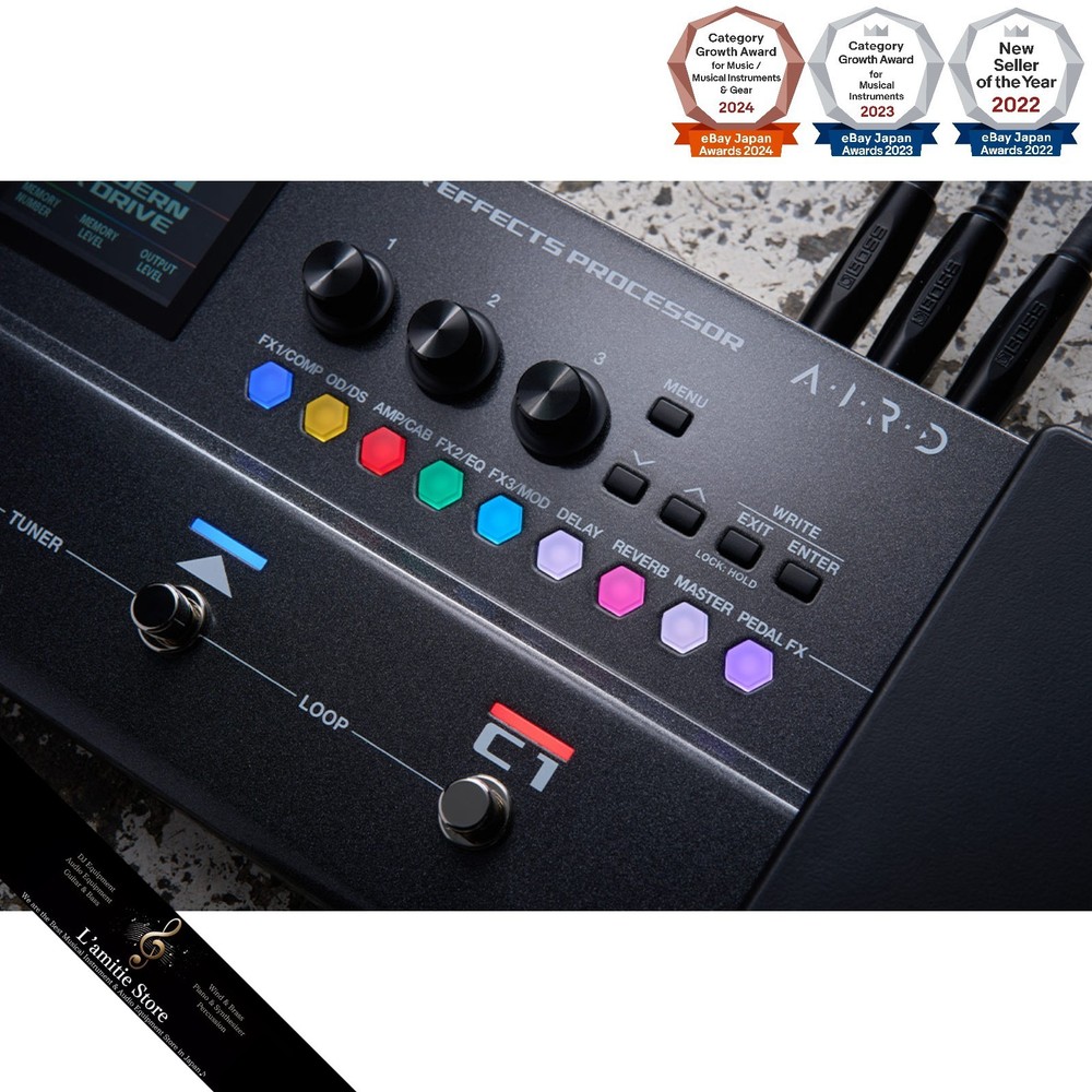 BOSS GX-1 Guitar Effects Processor Compact Powerful Multi Effecter GX1 AIRD JP