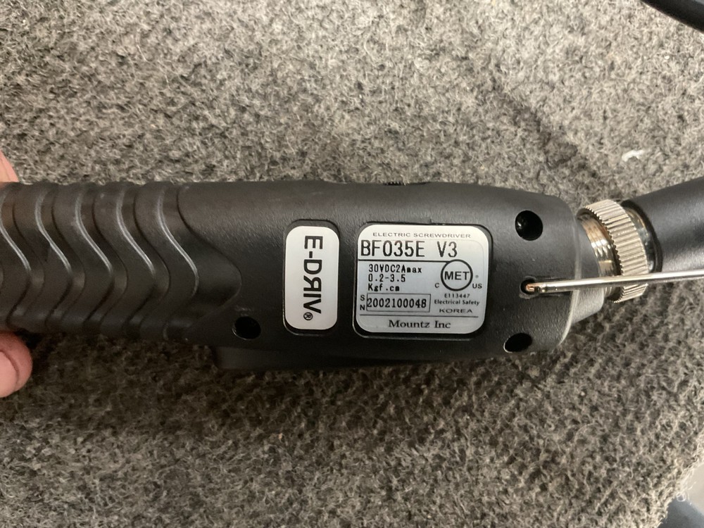 Mountz MSP616 Automatic Screw Feeder & Mountz STC-40 Screwdriver w/ Controller