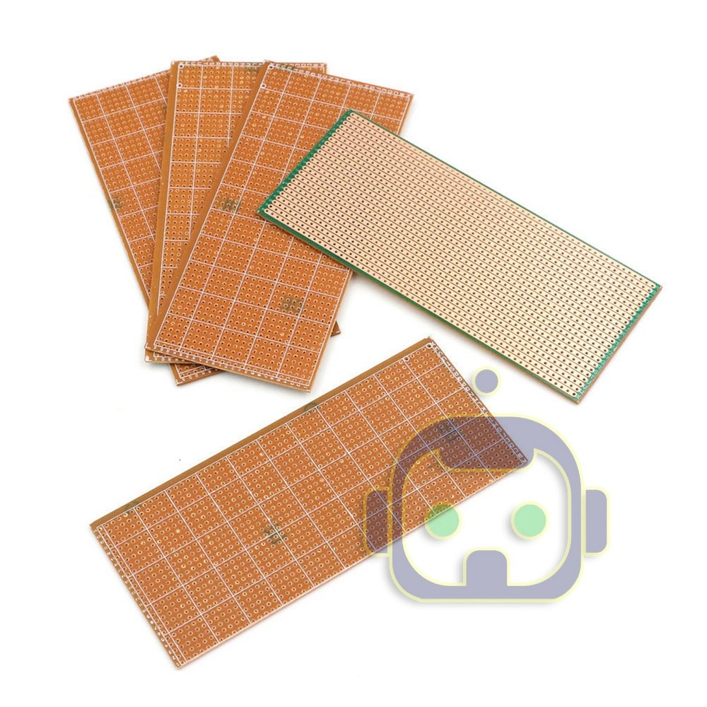 3 PC Single Sided PCB Circuit Proto Perf Board FR 6.5x14.5cm