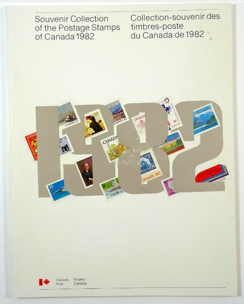 CANADA 1982 Annual / Yearly Stamp  Collection (Open)