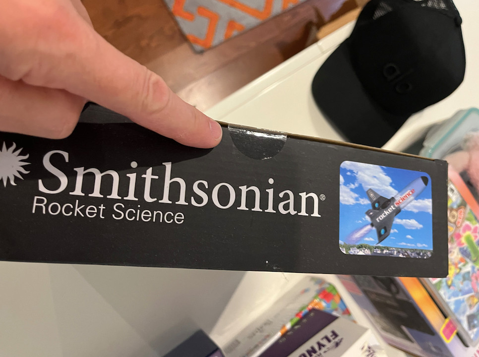 Smithsonian Rocket Science - Build Kit and Launch Reusable Rocket - never opened