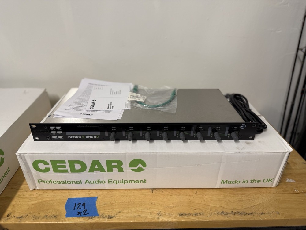 CEDAR Audio DNS 8D Live Multichannel Dialogue Noise Suppressor