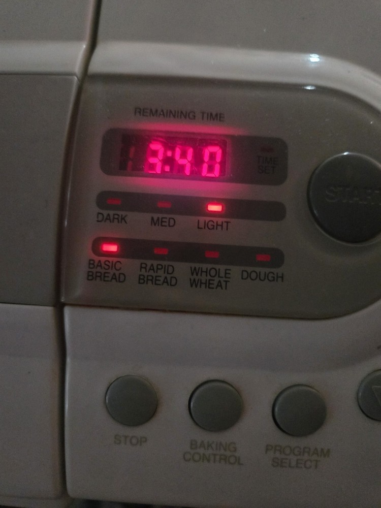 Gold star Breadmaker HB-020E Tested Works