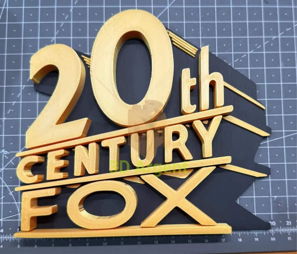 20th Century Fox - 3D Printed Sign Stand