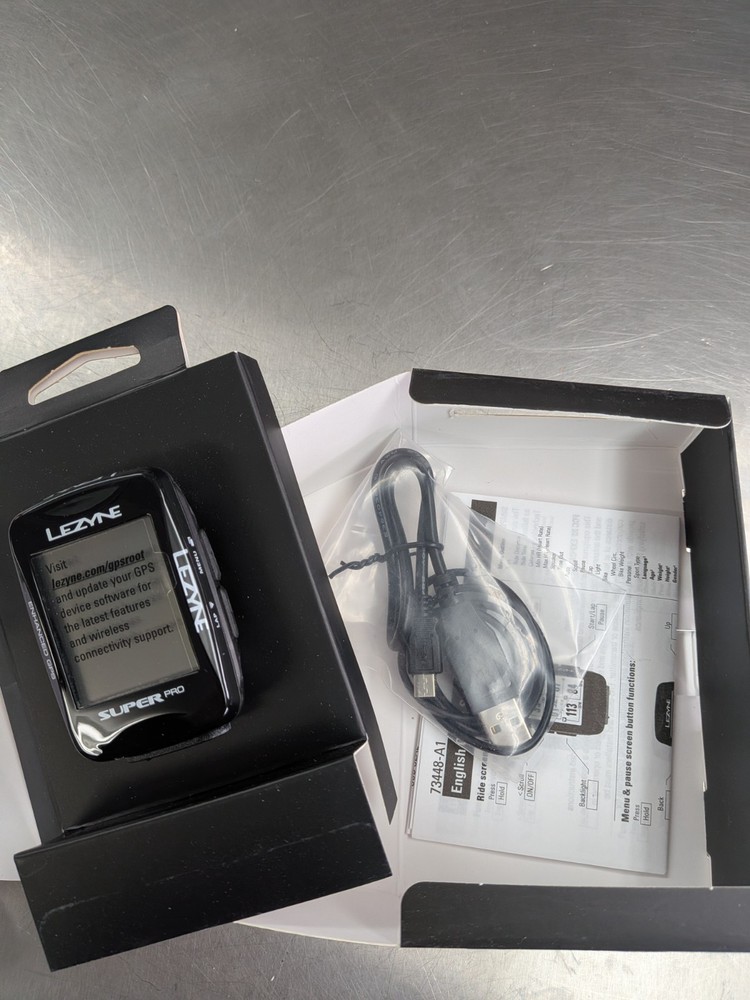 Lezyne Super Pro GPS Cycling Computer