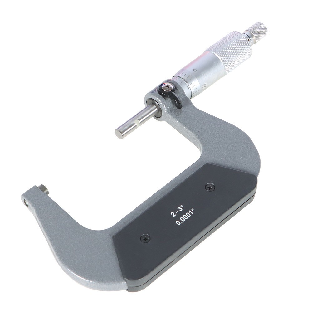LABLT Precision Outside Micrometer 2-3" 0.0001" Resolution Carbide Tipped