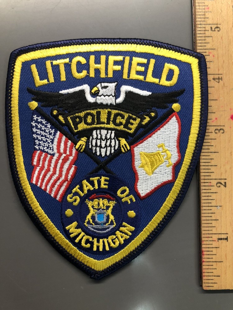 Litchfield Michigan Police Patch