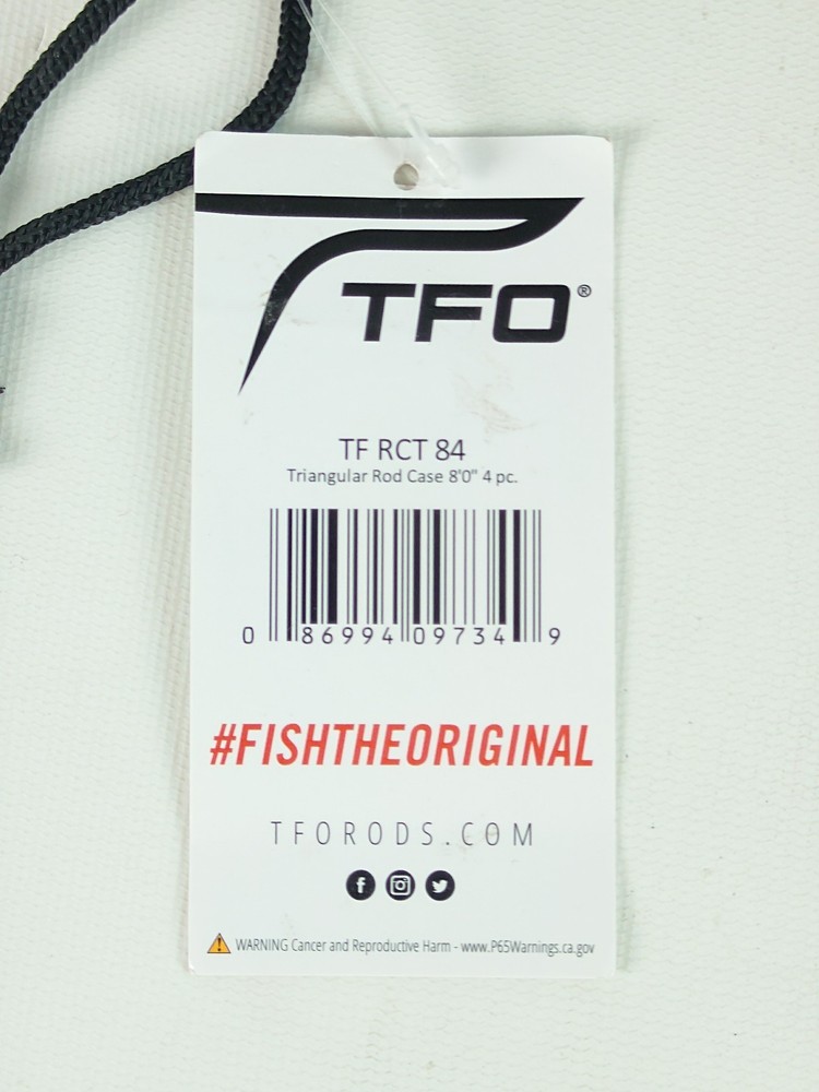 TFO Triangular 8ft 4pc Rod Case (TF-RCT-84)