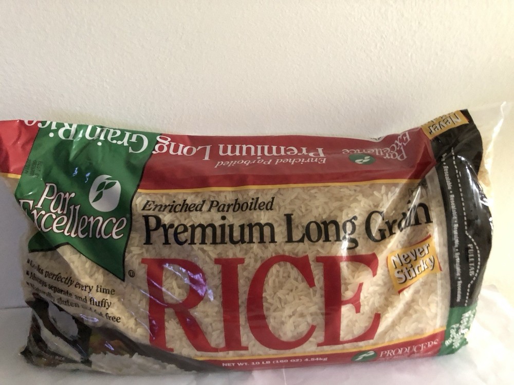 Par Excellence Long Grain Enriched Parboiled Rice 5lbs.