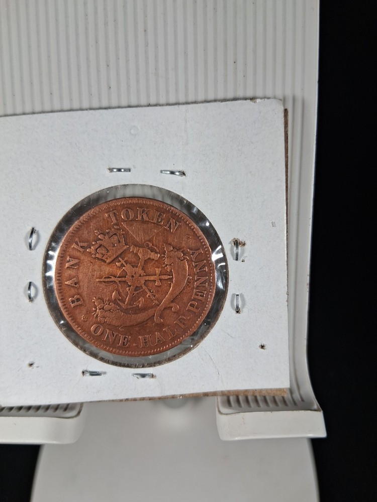 1852 CANADA 1 PENNY TOKEN