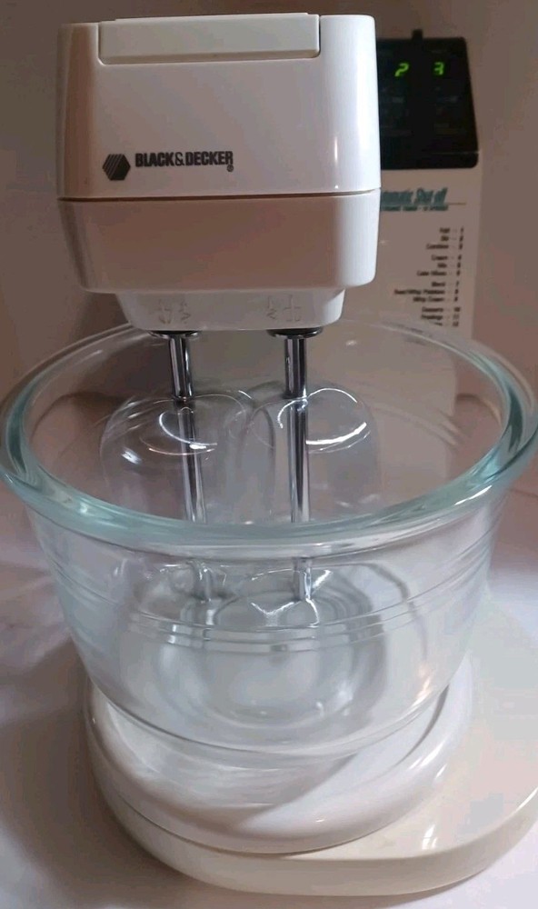 Vintage Black & Decker SM 100 Automatic Electronic Timer Shut Off 12-speed
