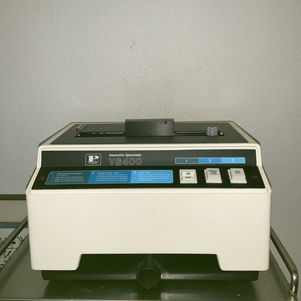 Puritan Bennett Volumetric Spirometer VS400 TESTED