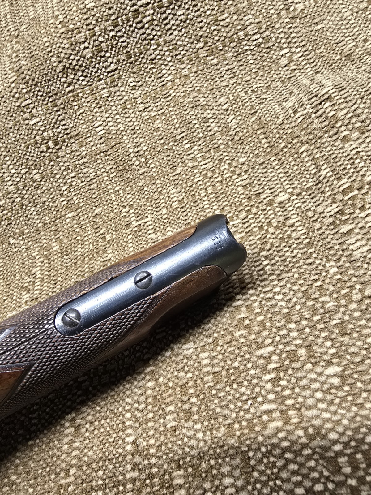 Vintage Original 1902 German Luger Carbine Shoulder Stock P08 Not Repro