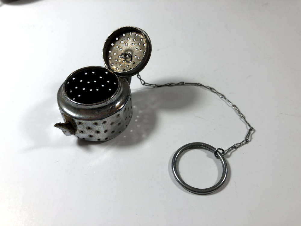 7+ Pc Tea Infuser Collection- Spring, Lemon Press, Egg, Vtg Occupied Japan Pot