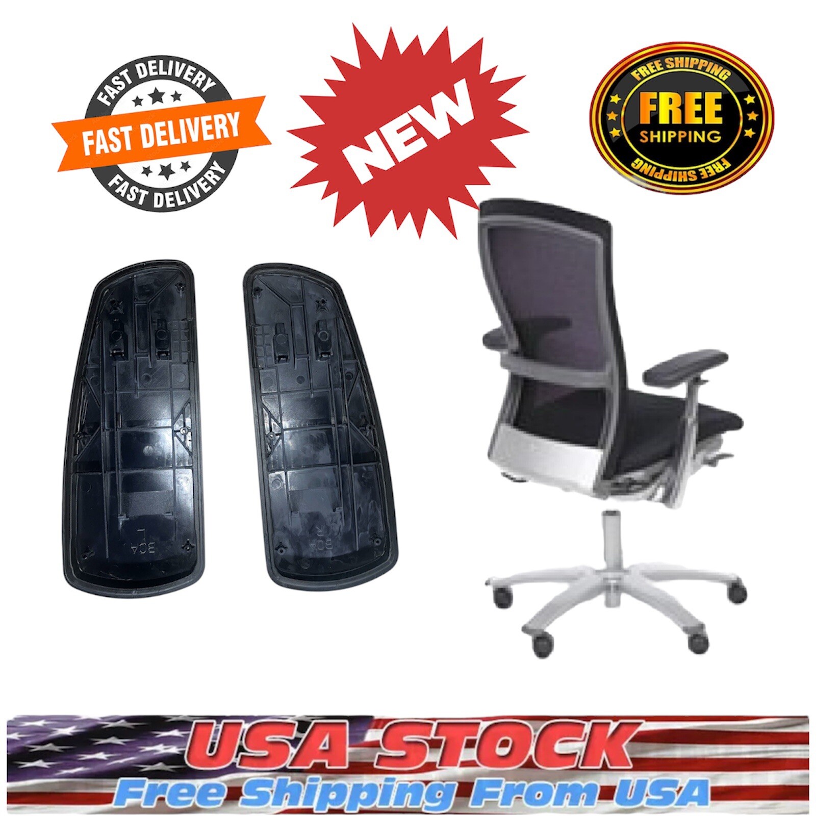 Knoll Life High Performance Replacement Arm Pads