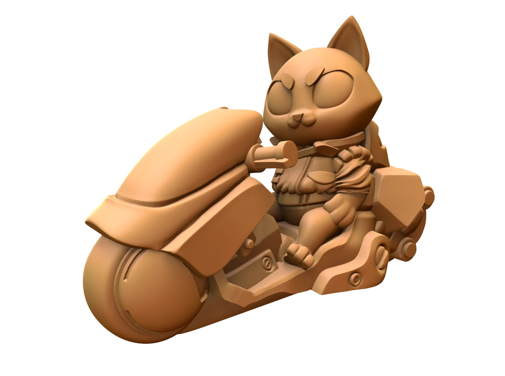 Capsule Chibi - Catneda's Bike