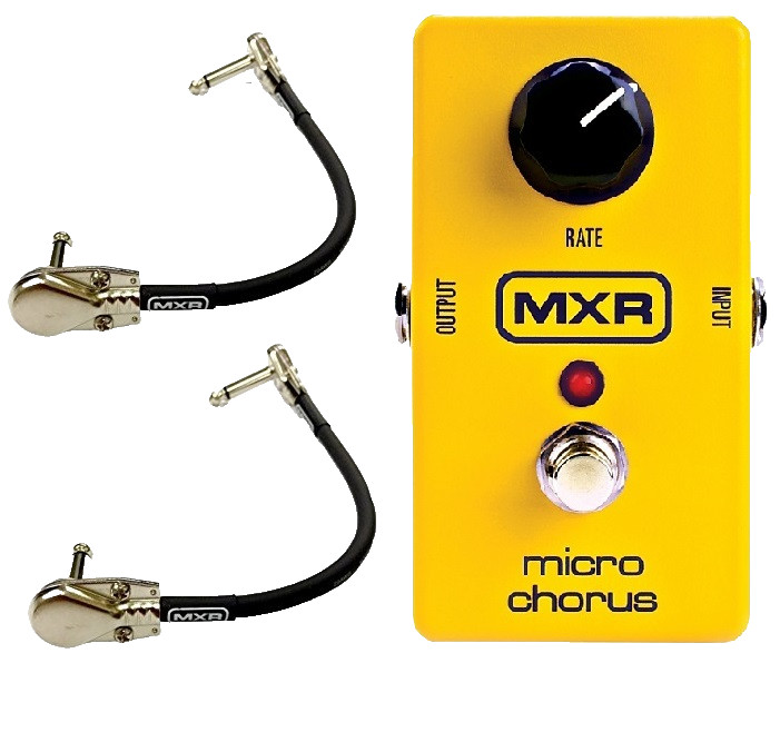MXR M104 Distortion +  Guitar Effects Pedal (w/ 2 FREE MXR PATCH CABLES)
