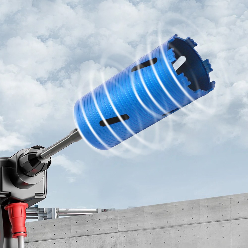 5/8 Inch Core Drill Bit Concrete Drilling Bit W/3 Adapters Thread Drill Bit