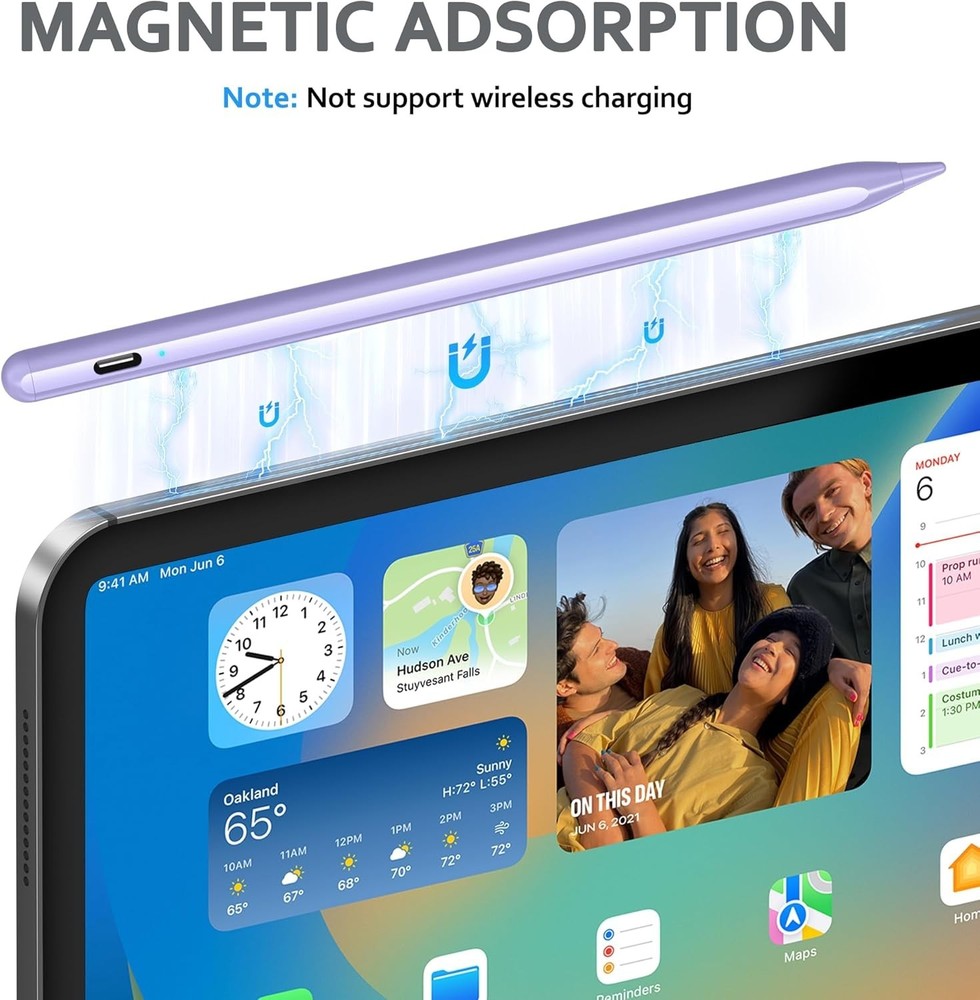 Stylus Pen for A-pple/Android/Tablet, Magnetic Suction