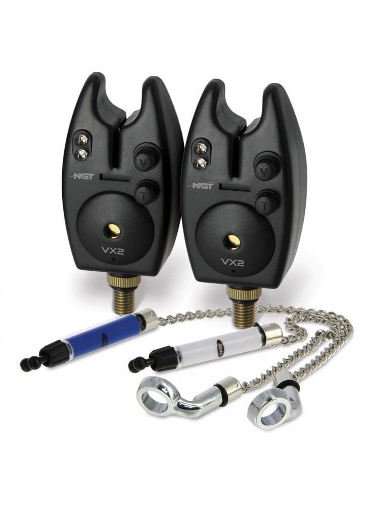 Fishing Bite Alarm set NGT VX2 Set