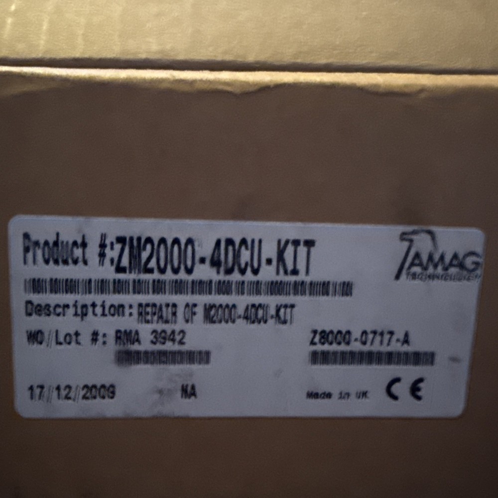 AMAG TECHNOLOGY M2000-8 4DCU READER 4000-4169 ISSUES 1-4 QUANTITY AVAILABLE