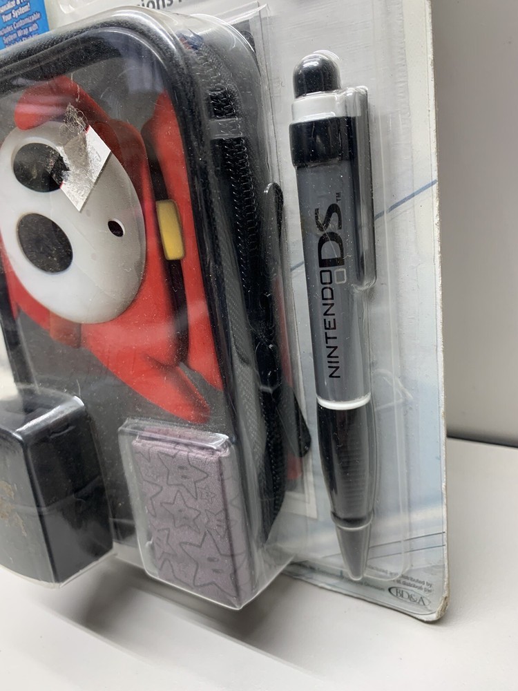 Nintendo DS Lite Mario Shy Guy Expression Kit New