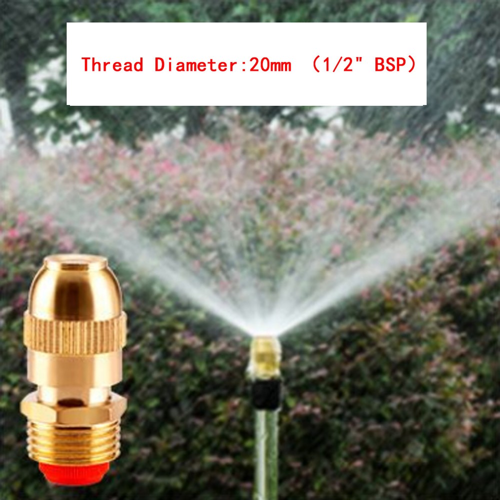 Multiple Type Shaped Brass Irrigation Sprinkler Watering Sprayer Nozzle Garden