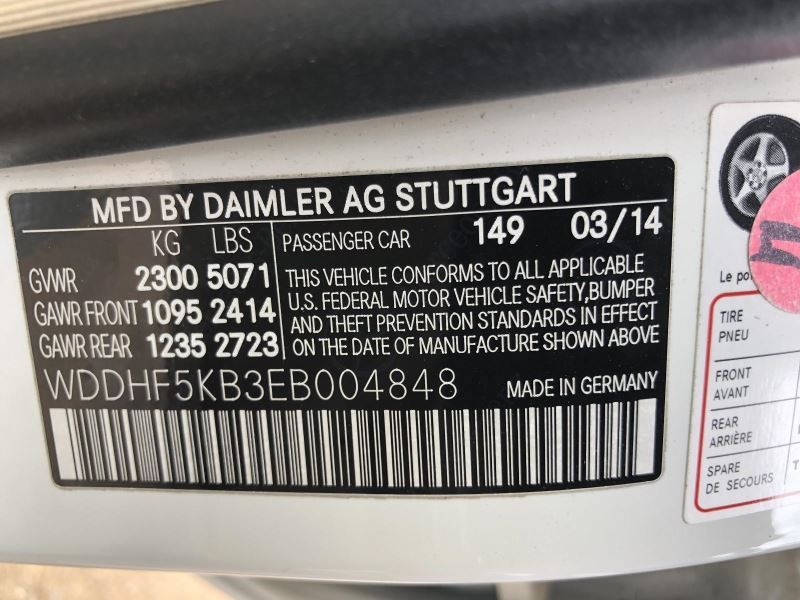 2014 MERCEDES BENZ E350 Front Multipurpose Camera (windshield) for W212 782291