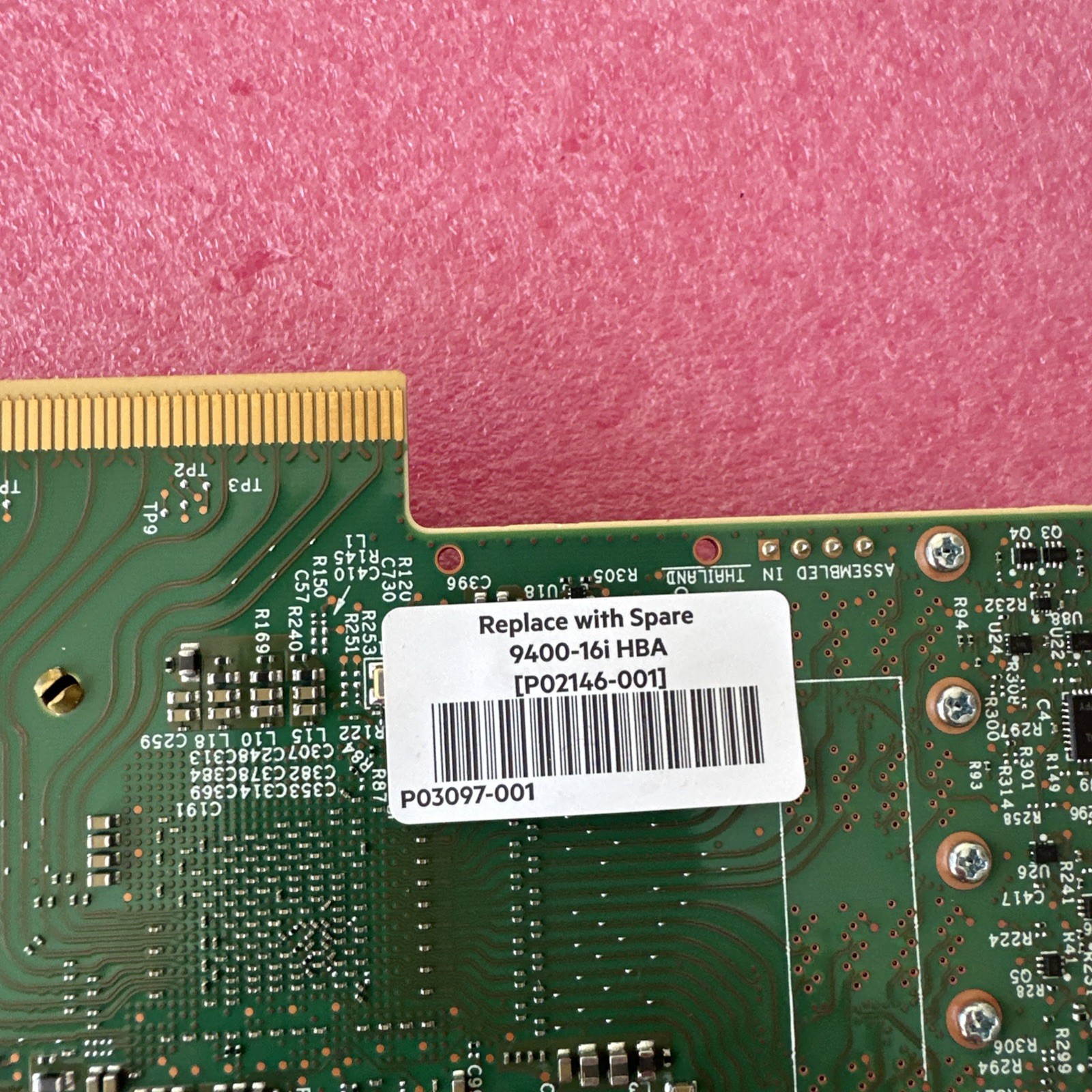 LSI 9400-16i PCIe 3.1 x8 NVMe SAS SATA Tri-Mode HBA Controller