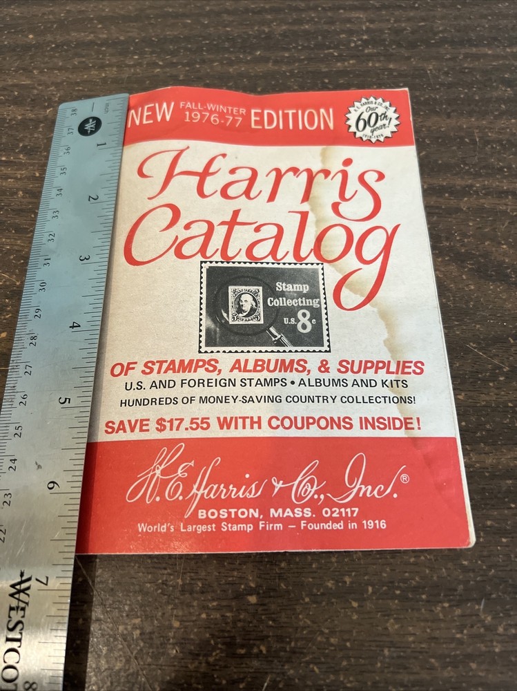 Harris Stamp Catalog 1976-77 Fall Winter