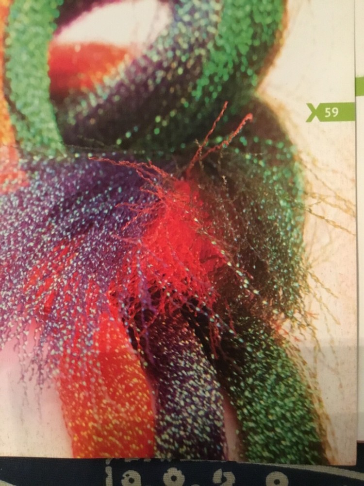 Textreme Crystal Flash Small (300 strands) Fly Tying Material  (Code PCFS)