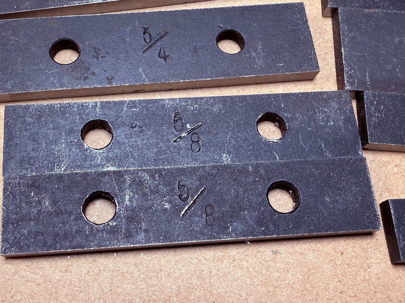 Set of 4 Pair - Smithy Parallels for Vise Jaws Milling Machine or Lathe - 36-000