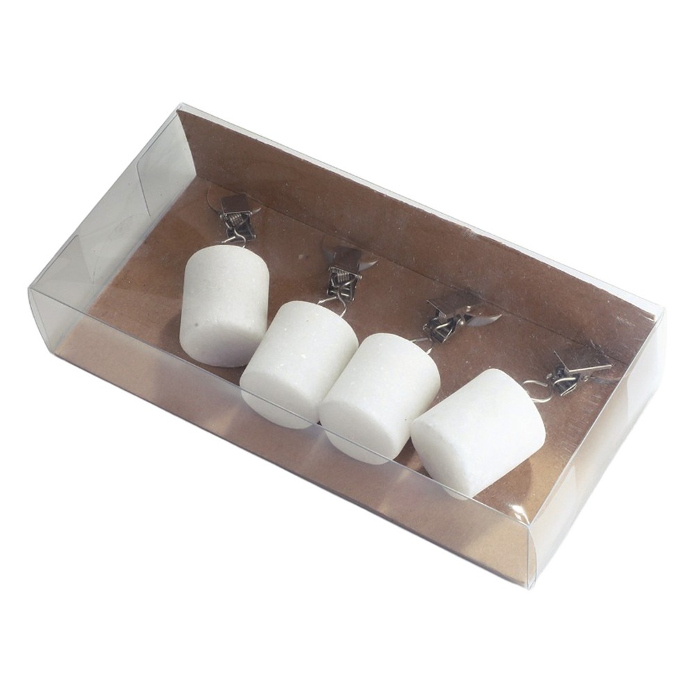 4Pcs Tablecloth Weights Modern Metal Clip Clamp Replaceable Elegant Durable New