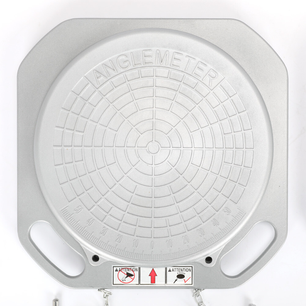 2PCS Durable Car Front End Wheel Alignment Tool Turntable Alignment Turn Plates